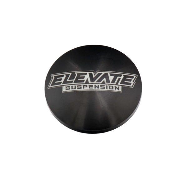Elevate Black Billet Cap for Chromoly Uniball UCA, Pair