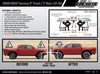 Elevate 3”/1” FRL Lift Kit, 2005+ Toyota Tacoma 2/4WD