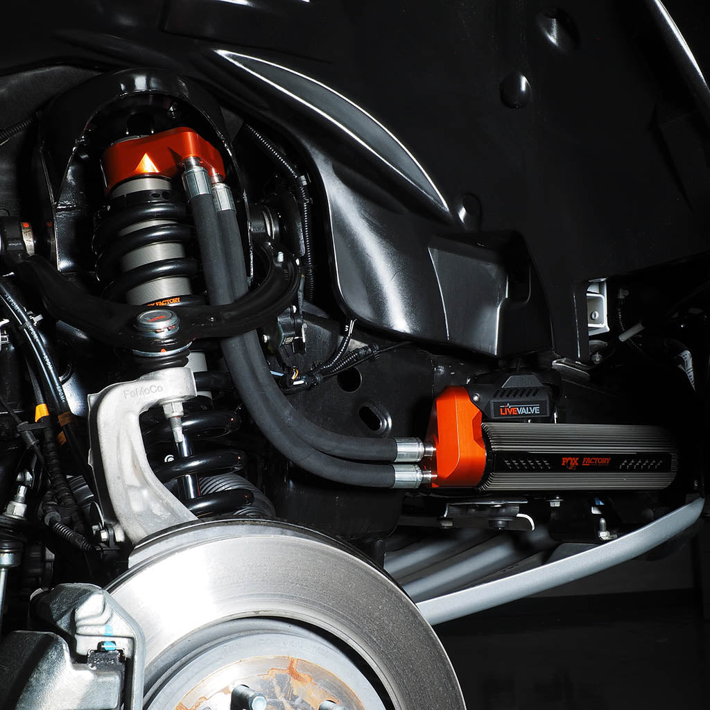 FOX Factory Race Series Live Valve Reservoir, Front Coilover, 0-2