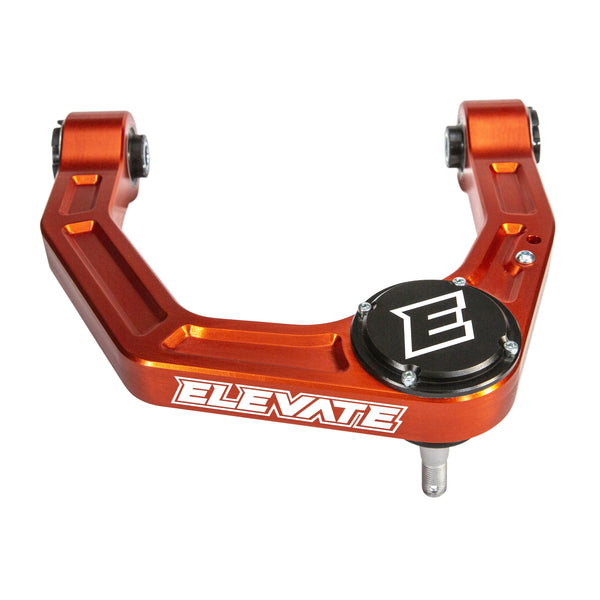 Elevate ®Fox Orange Billet, Ball Joint, Bushings UCA, 2003-2024 4Runner / 2003-2023 Lexus GX460 & GX470 / 2007-2014 FJ Cruiser 2/4WD