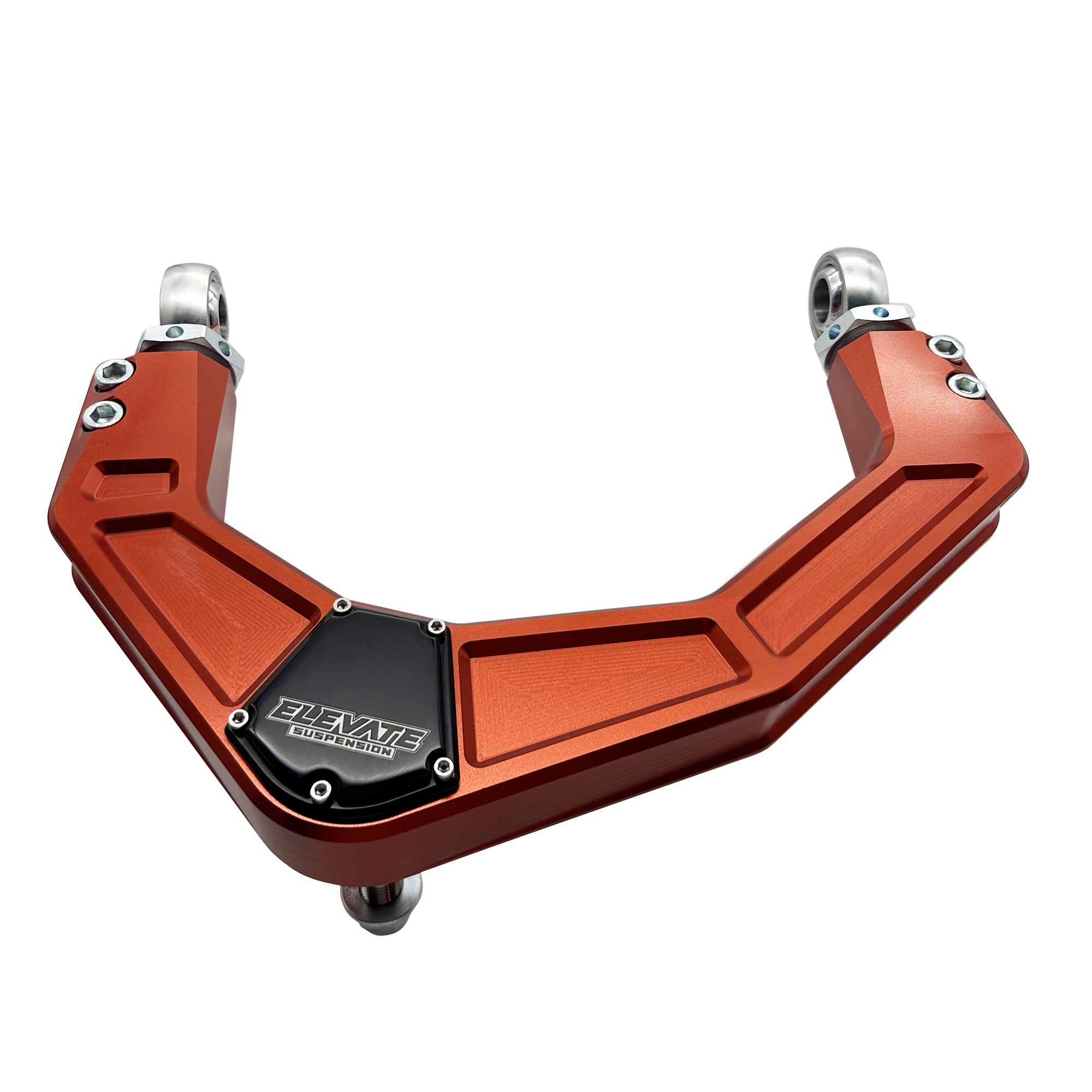 Elevate ®FOX Orange Billet Uniball UCA, 2024+ Tacoma / 2025+ 4runner / 2024+ Landcruiser LC2502/4WD