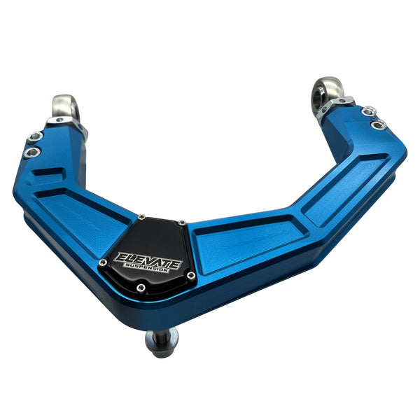 Elevate ®King Blue Billet Uniball UCA, 2024+ Tacoma  2025+ 4runner  2024+ Landcruiser LC25024WD