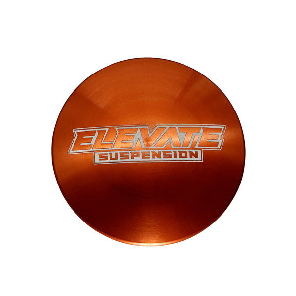 Elevate Fox Orange Billet Cap for GM1500 Chromoly Ball Joint UCA, Pair