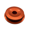 Elevate Fox Orange Billet Cap for GM1500 Chromoly Ball Joint UCA, Pair