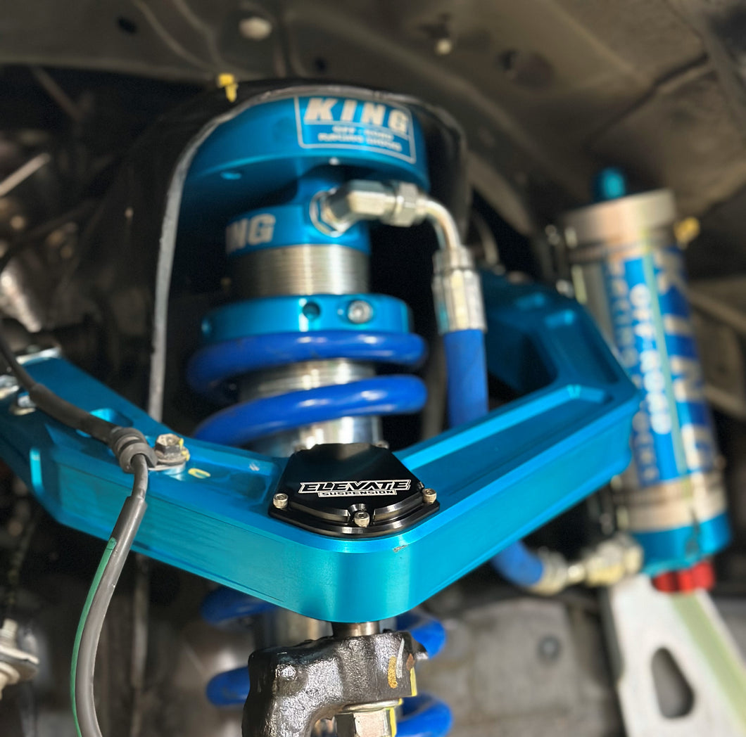 Elevate ®King Blue Billet Uniball UCA, 2003+ 4Runner / 2007+ FJ Cruiser / 03+ Lexus GX460 & GX470 2/4WD