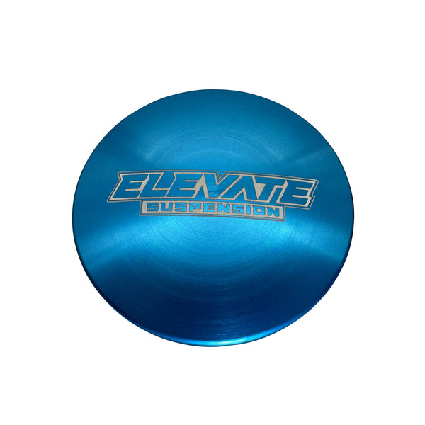 Elevate King Blue Billet Cap for GM1500 Chromoly Ball Joint UCA, Pair